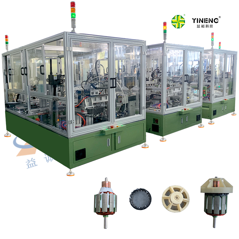 馬達回轉子自動膠水涂布機
